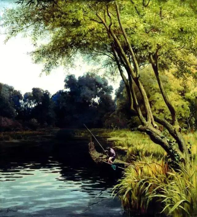 100张油画风景欣赏每一张都是顶配,100张风景油画初学者临摹