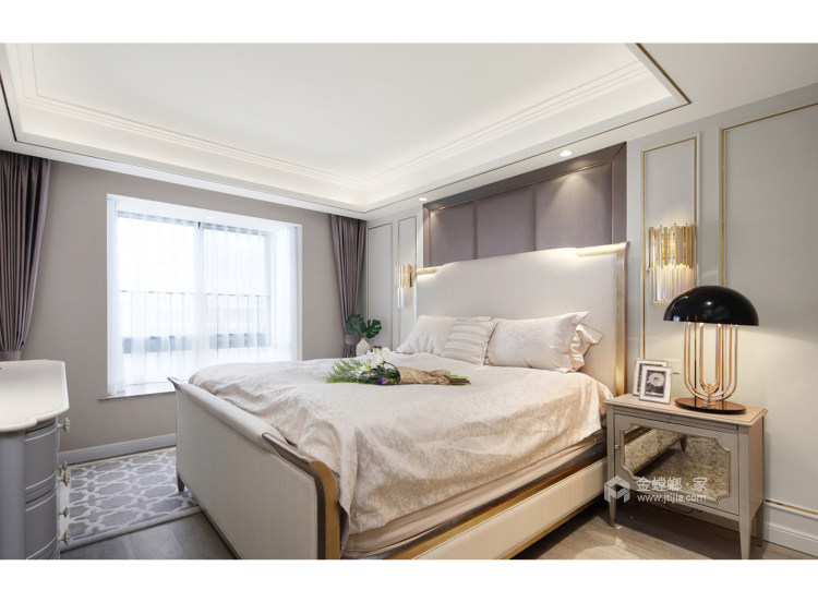 蓝色系轻奢风装修,蓝色轻奢风