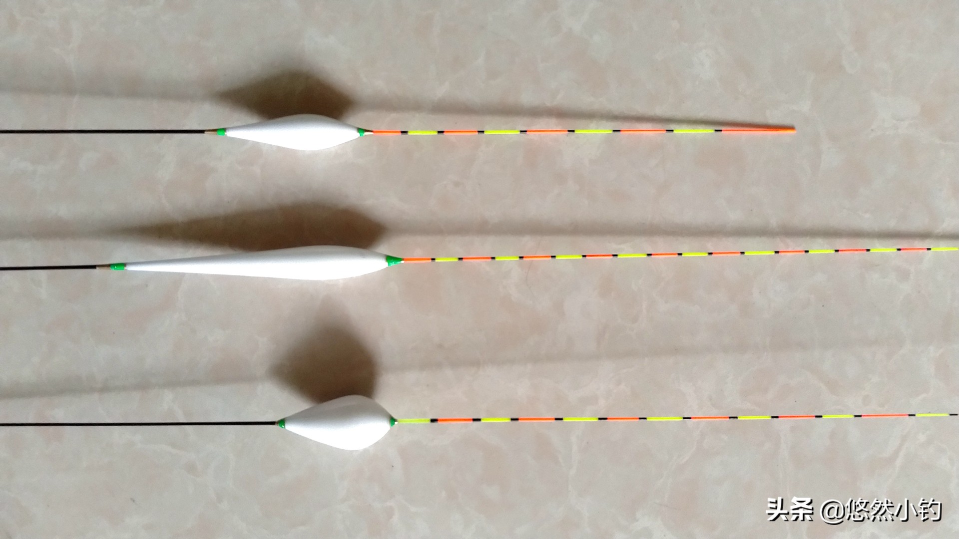 滑漂钓法浮漂的正确选择与使用,不同形状的浮漂适合什么鱼情