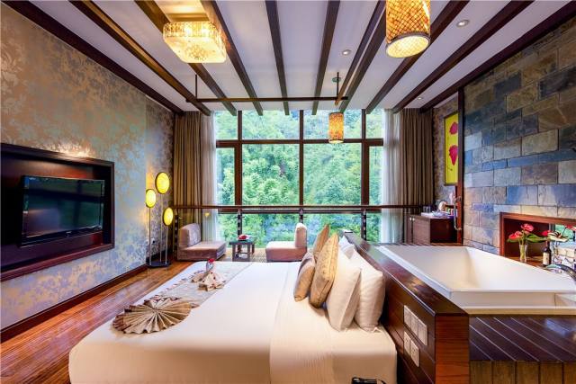 【花水湾•五星级】花水湾地标酒店！金陵温泉酒店泡古海温泉