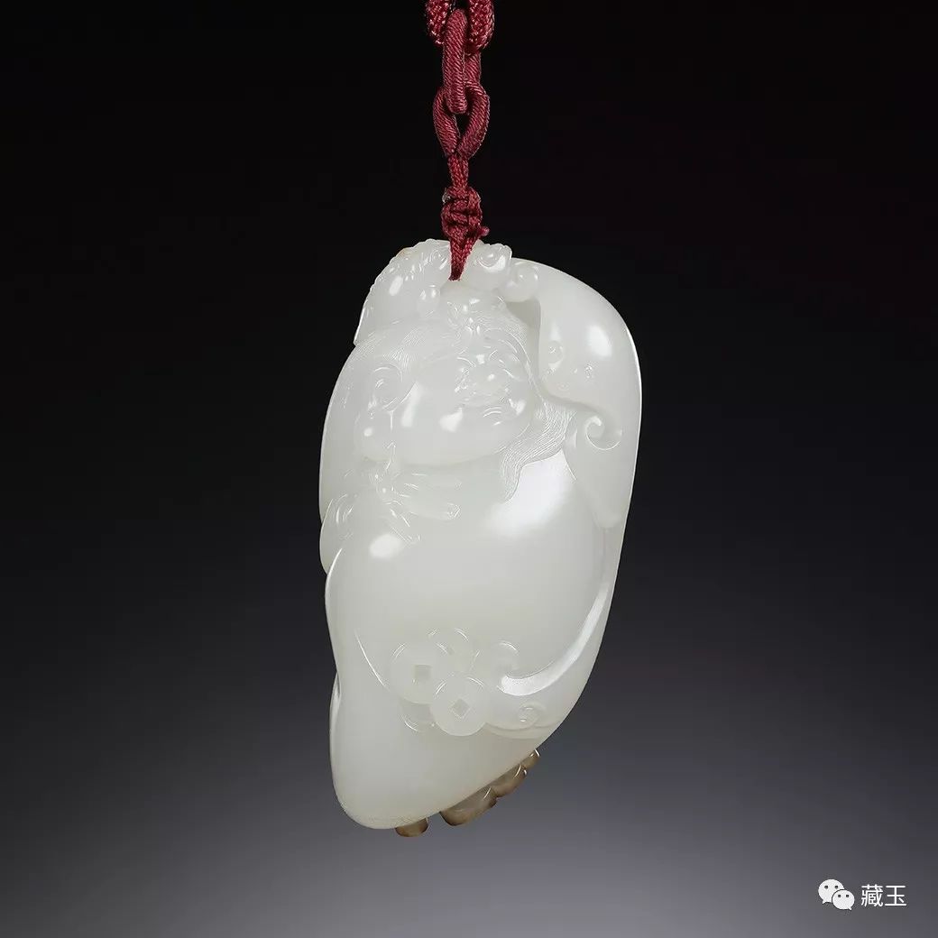 和田玉吊牌两个蝙蝠寓意,和田玉麒麟背乌龟啥寓意