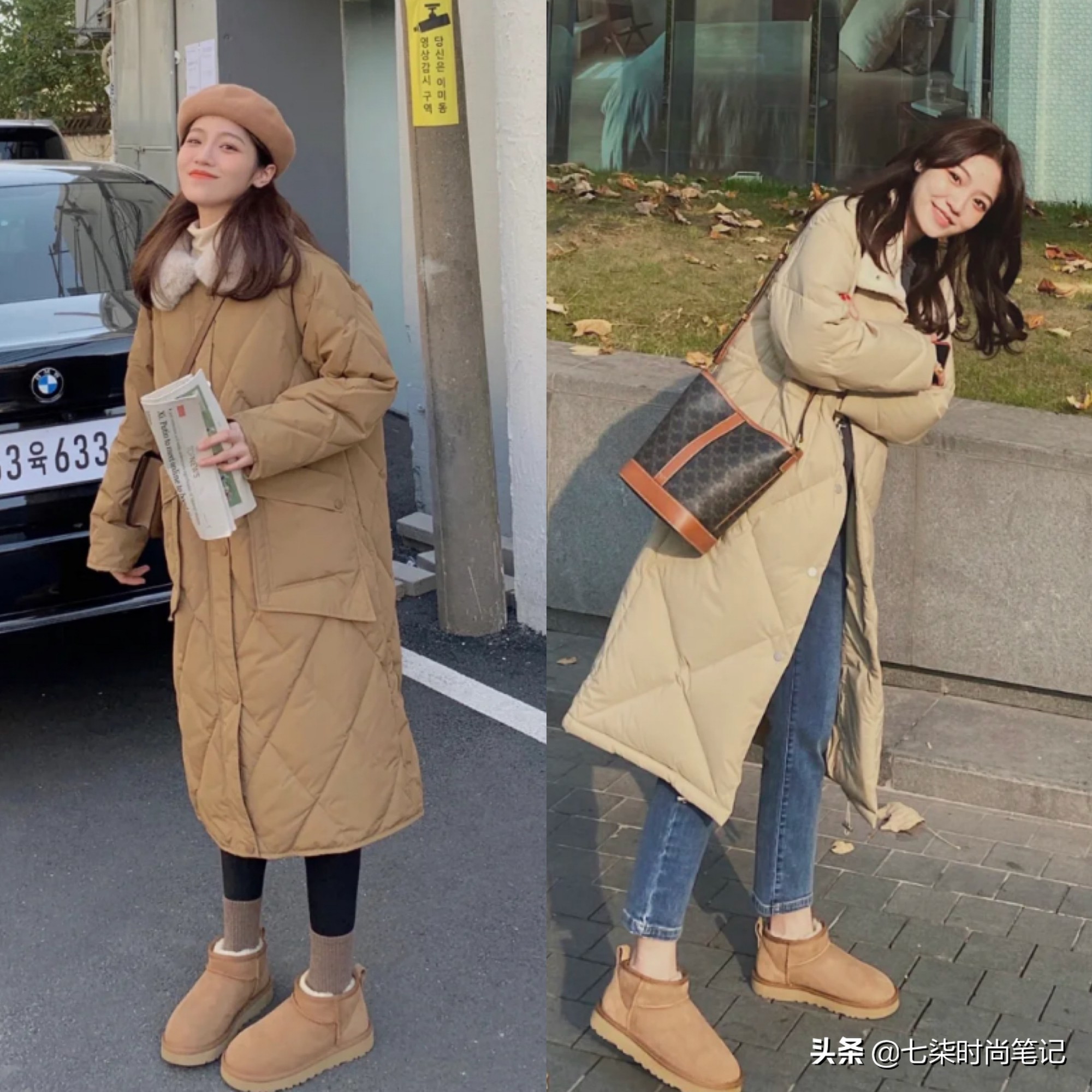 好看又保暖的韩系穿搭,秋冬韩系轻熟风穿搭攻略