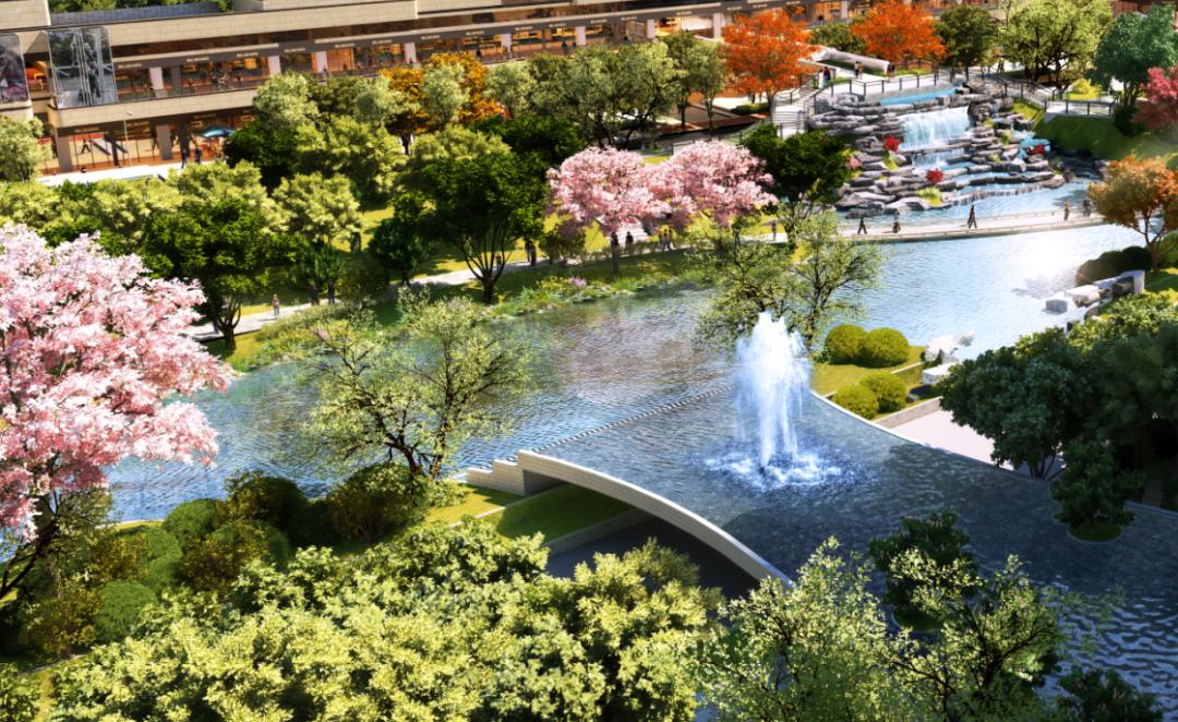 打造时尚潮流的购物中心,购物中心主题画