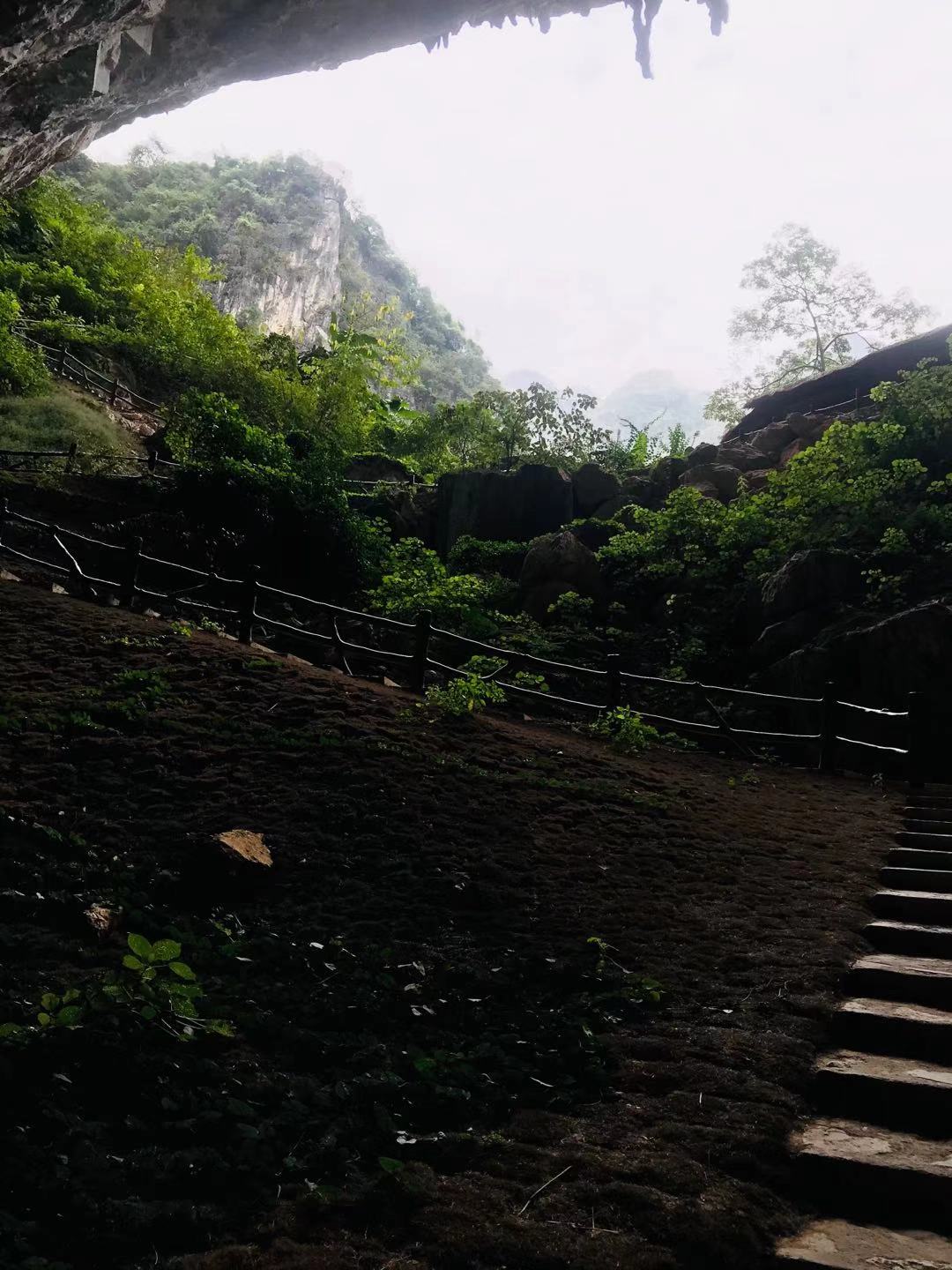 百色浩坤村猪笼洞真实视频,安心游广西