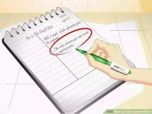 小学生如何用康奈尔笔记法,超实用的康奈尔笔记法史上最全