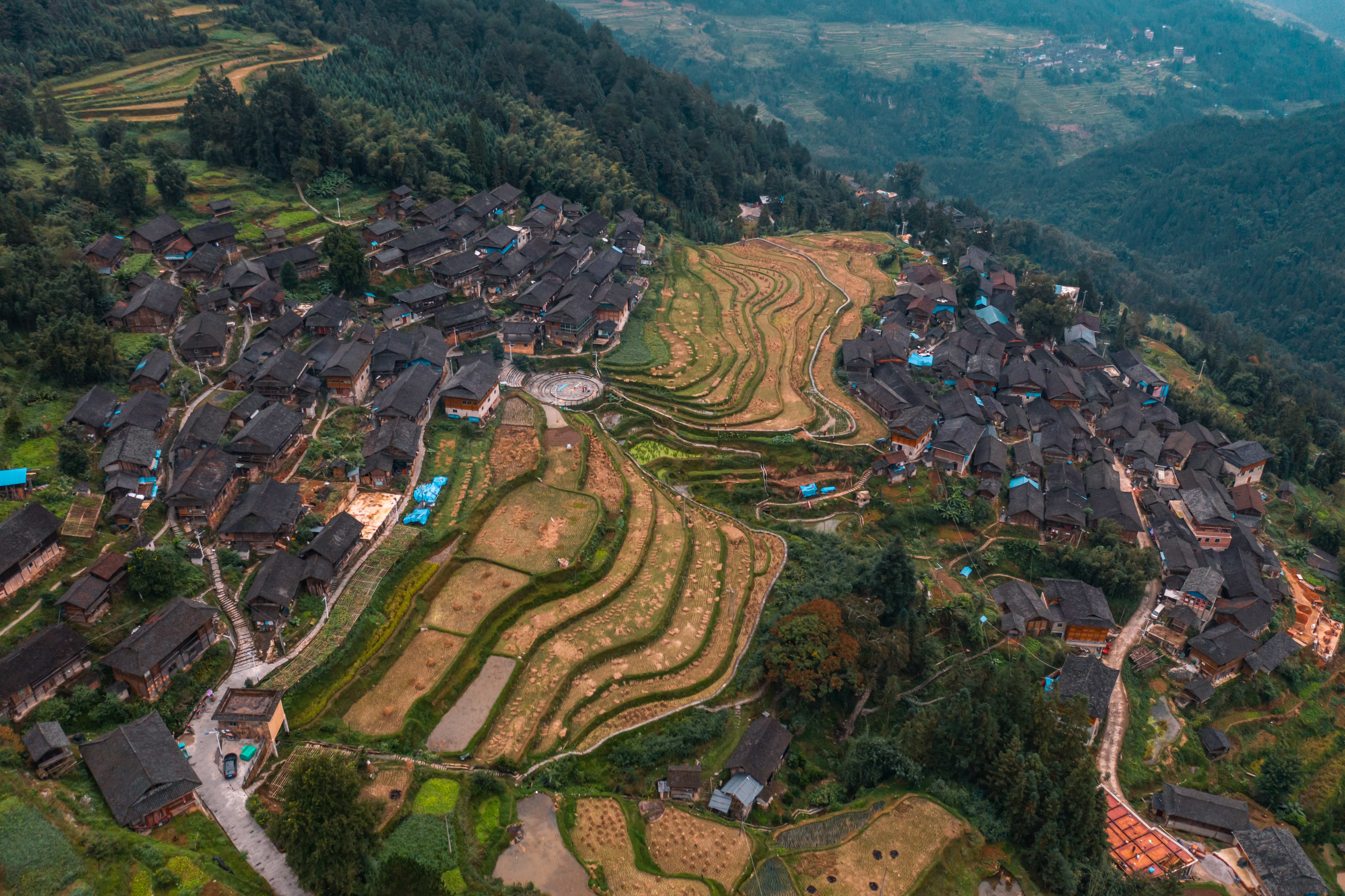 贵州人少景美的小村寨,贵州特色寨子