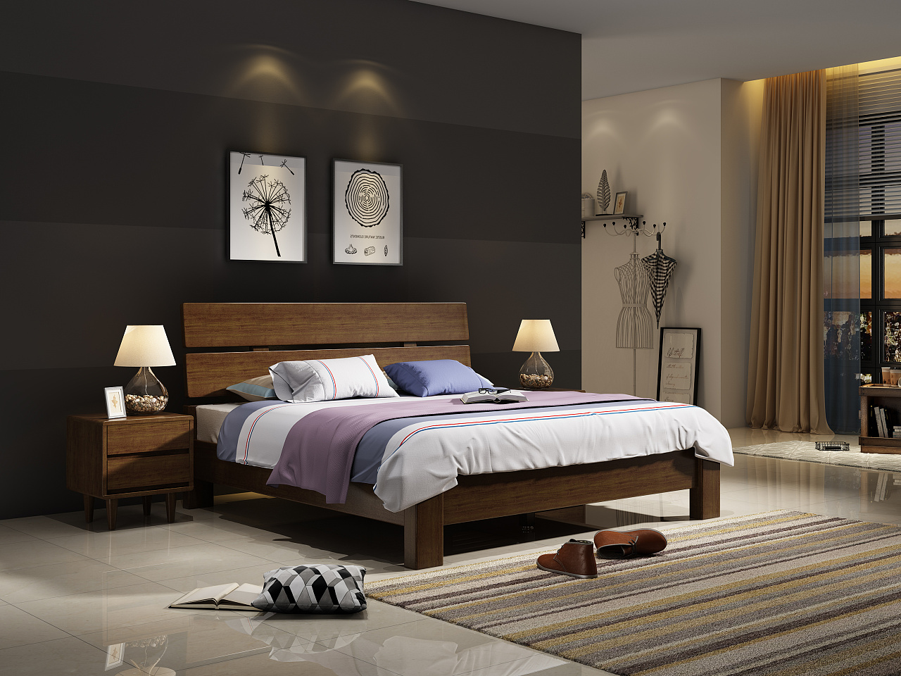 1.4米宽床适合两个儿童睡吗,儿童床选多高的尺寸合适