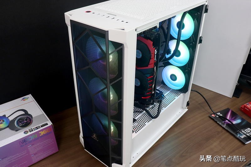 鑫谷开元t1黑色全塔大机箱评测,鑫谷开元t1能横装显卡吗