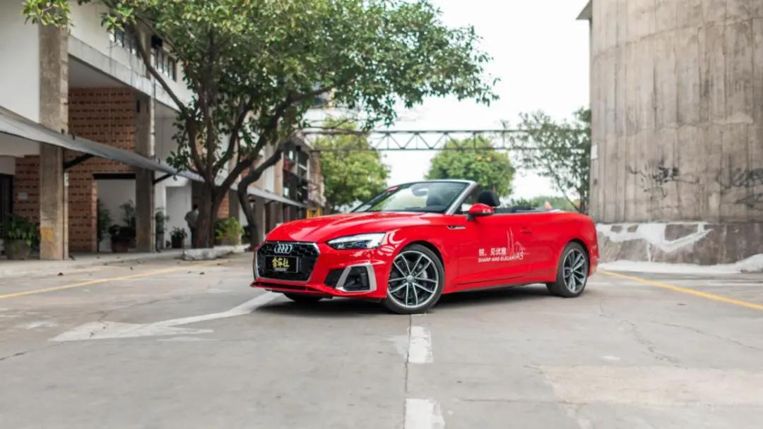 奥迪a5cabriolet敞篷版试驾,奥迪a5sportback