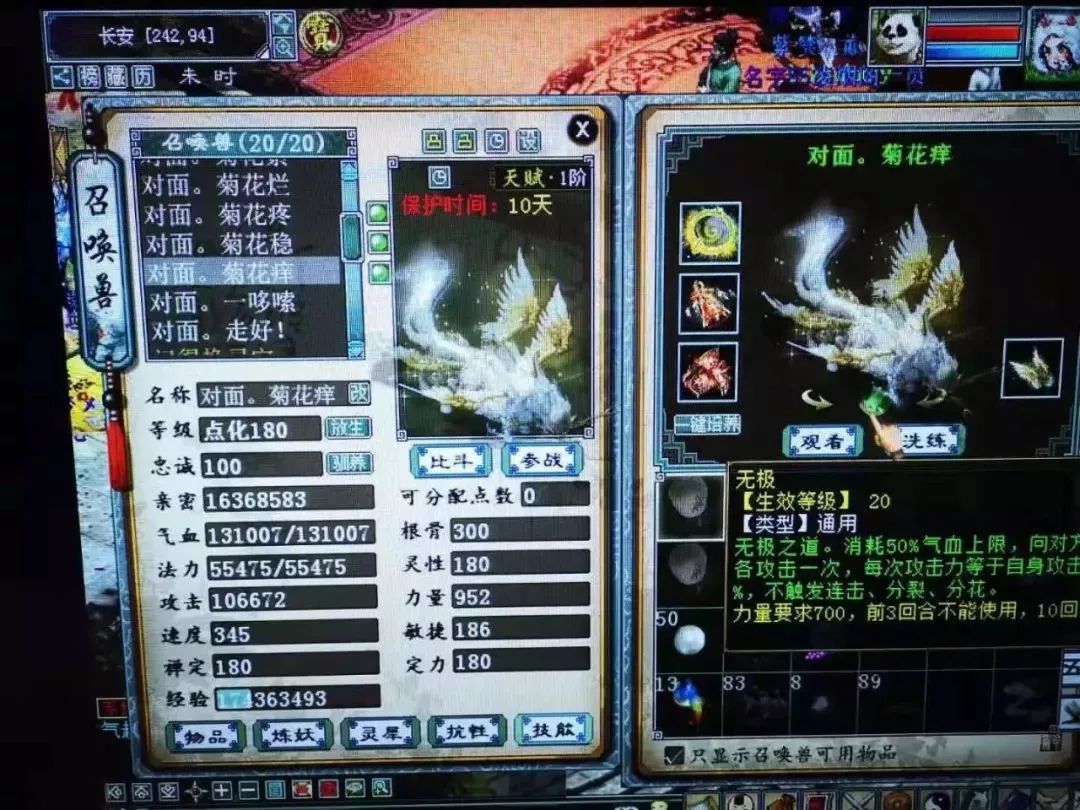 大话西游2驯服宠物,大话西游2龙马100万亲密