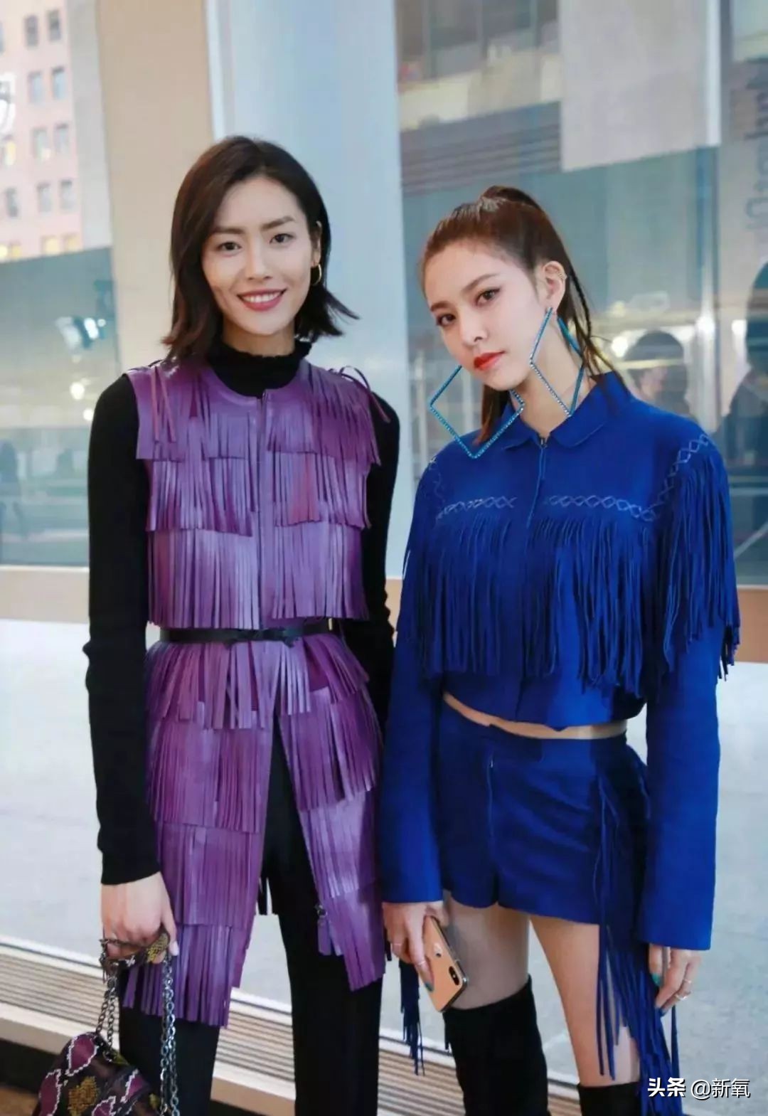 宋妍霏私服穿搭太时髦,土的掉渣时装表演