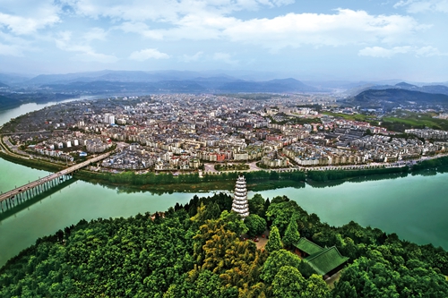 阆中市千年耀天下,千年古城四川阆中