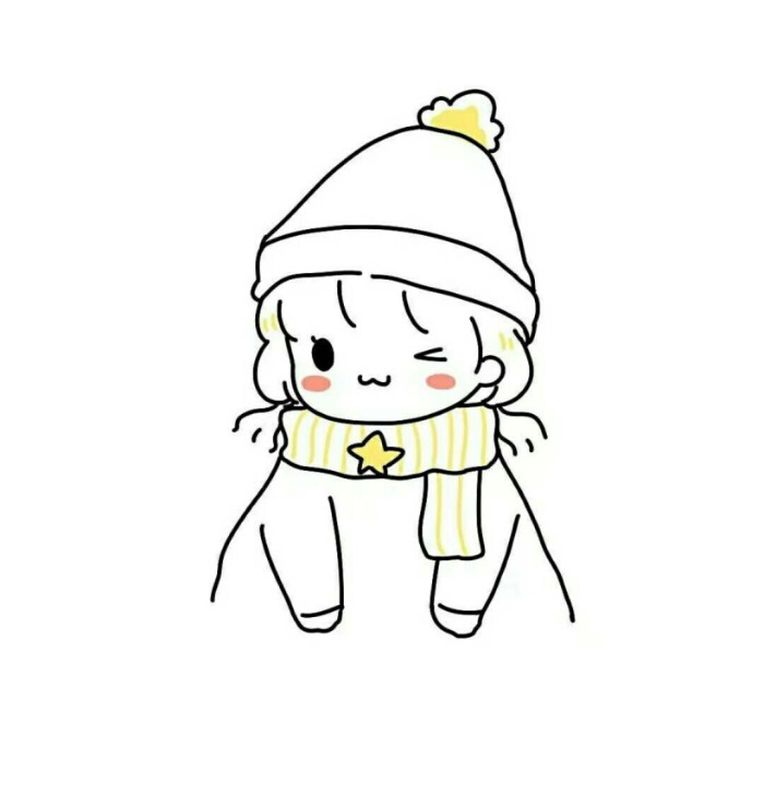 简笔画小人头像九宫格,简笔画小人情侣头像一对