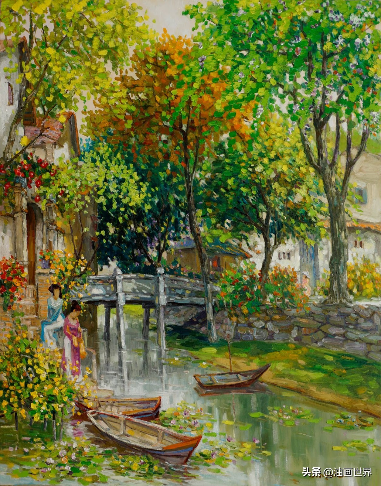 越南最惊艳的画家,越南画家dangvancan作品图片