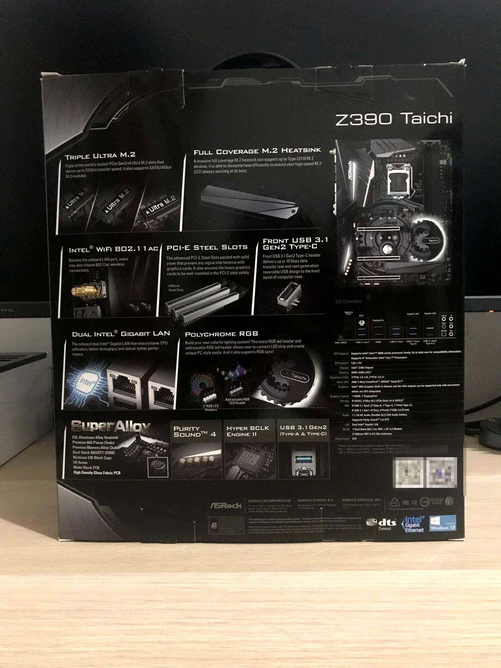 华擎z390mpro4评测,华擎z390装两块nvme固态