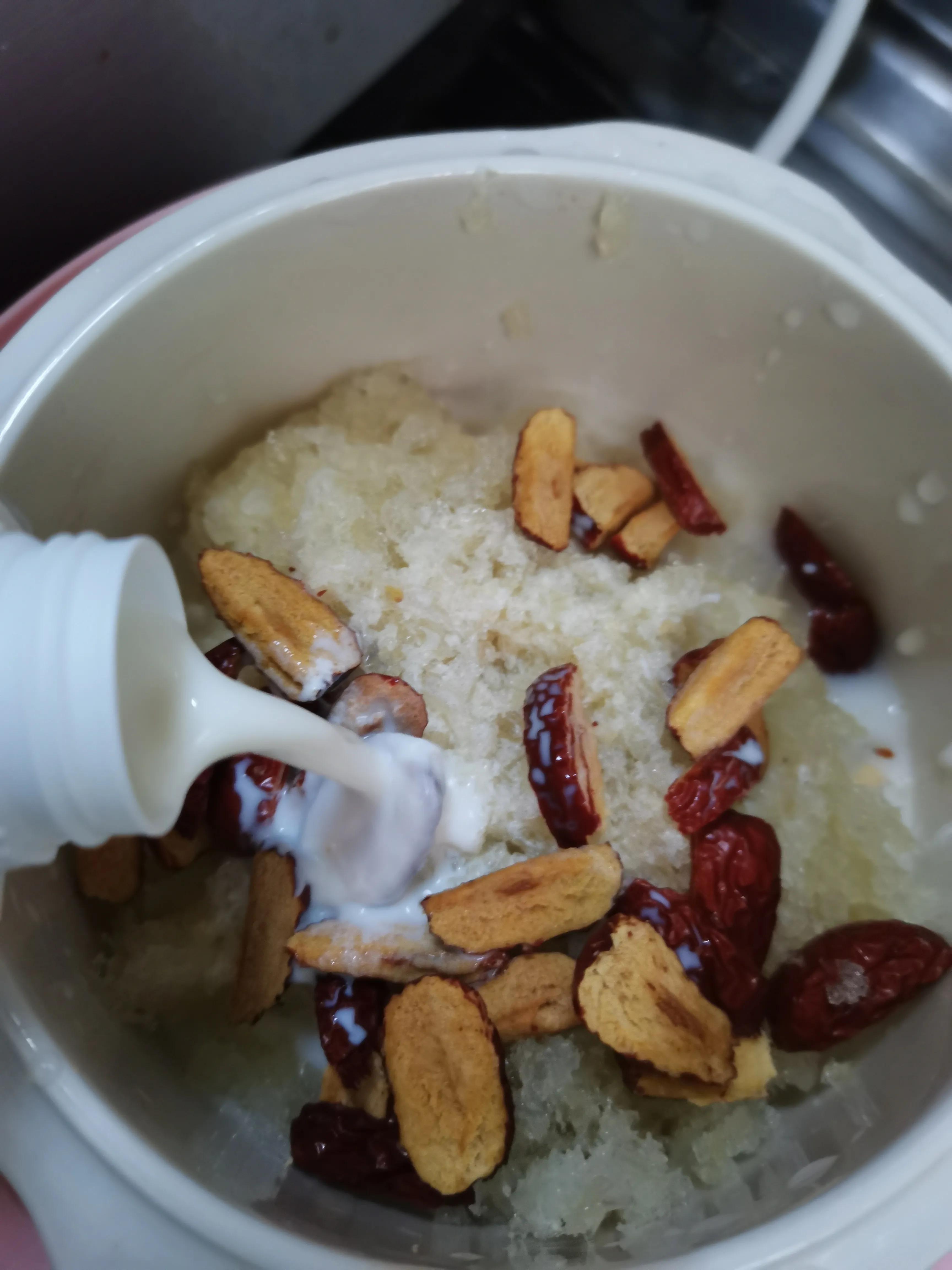 牛奶炖鸡蛋的做法,牛奶炖燕窝做法步骤