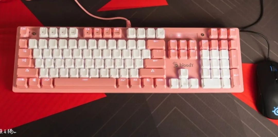 给我一个粉红色的回忆,第四代光轴键盘血手幽灵
