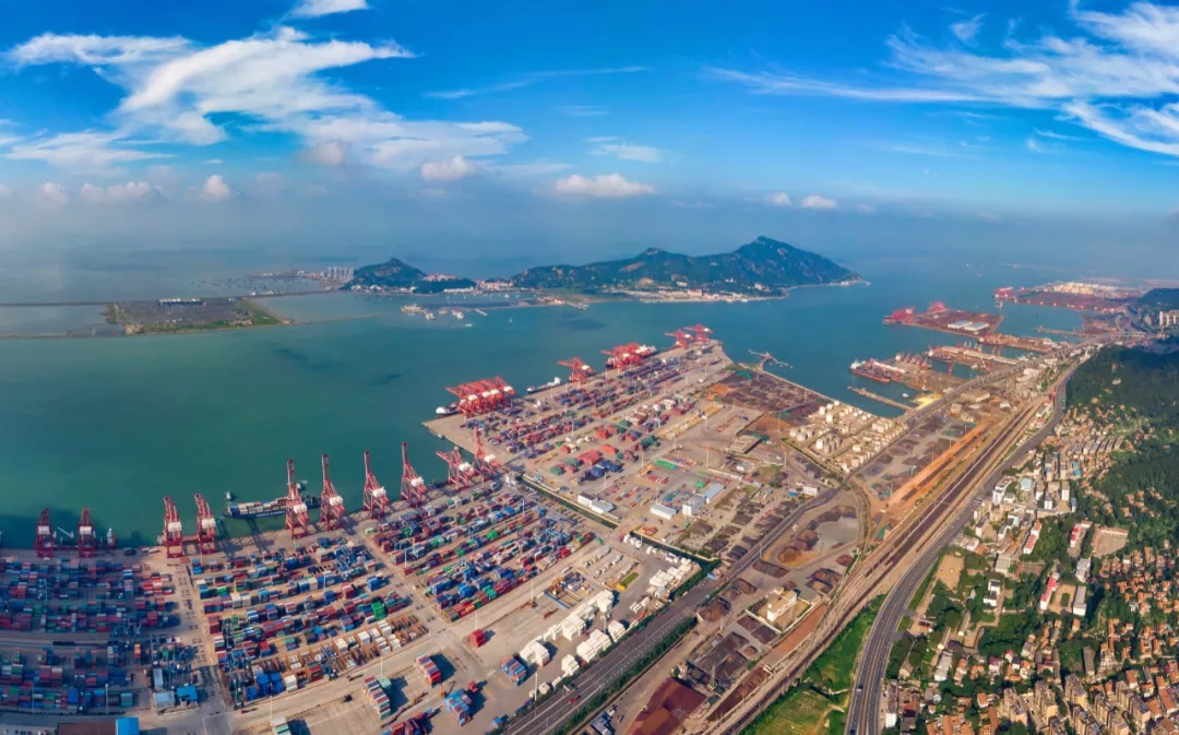 连云港港全面开启战略合作,连云港港的集装箱进出口业务流程