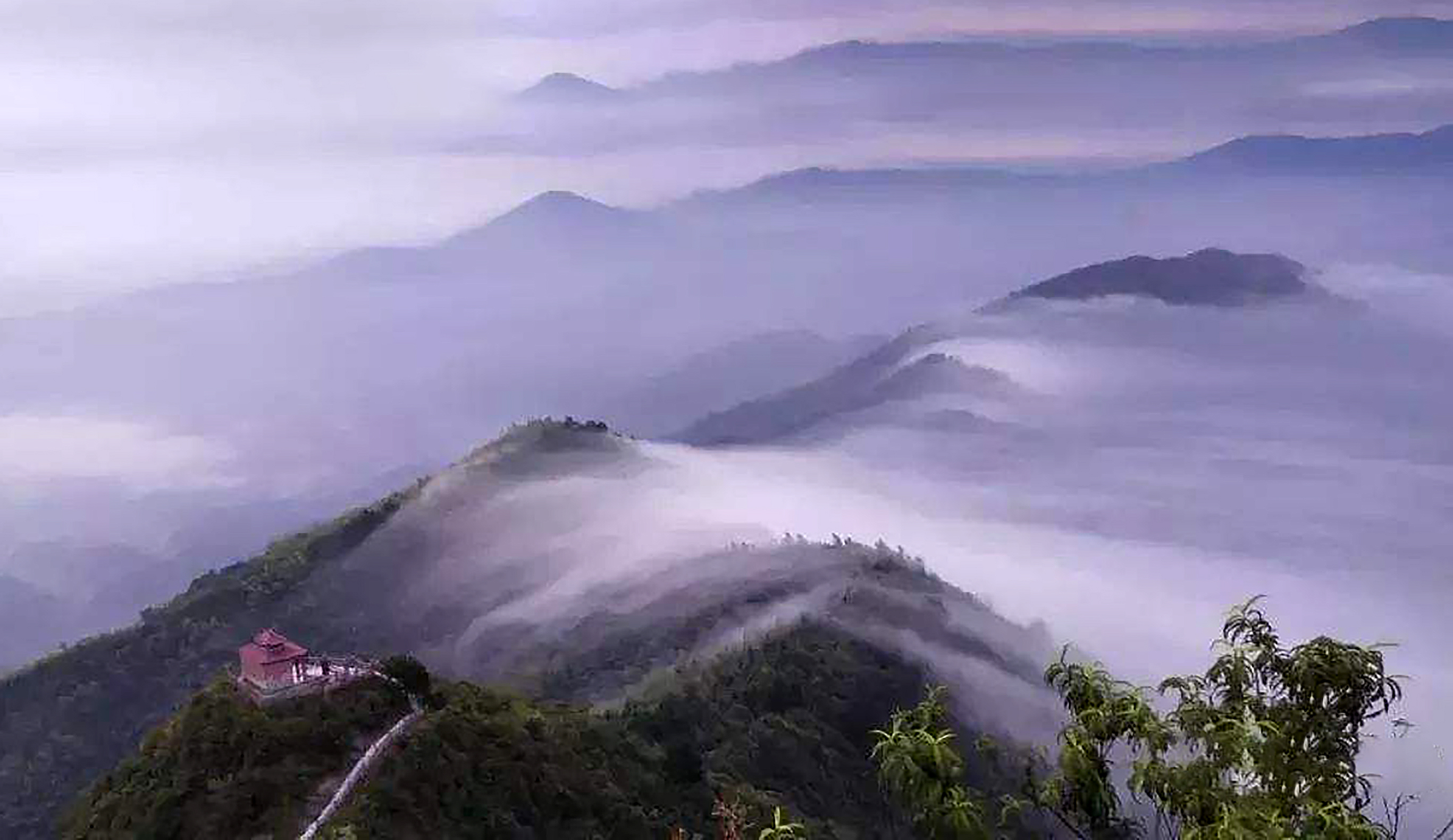 乐安大华山风景照片,江西乐安大华山旅游攻略