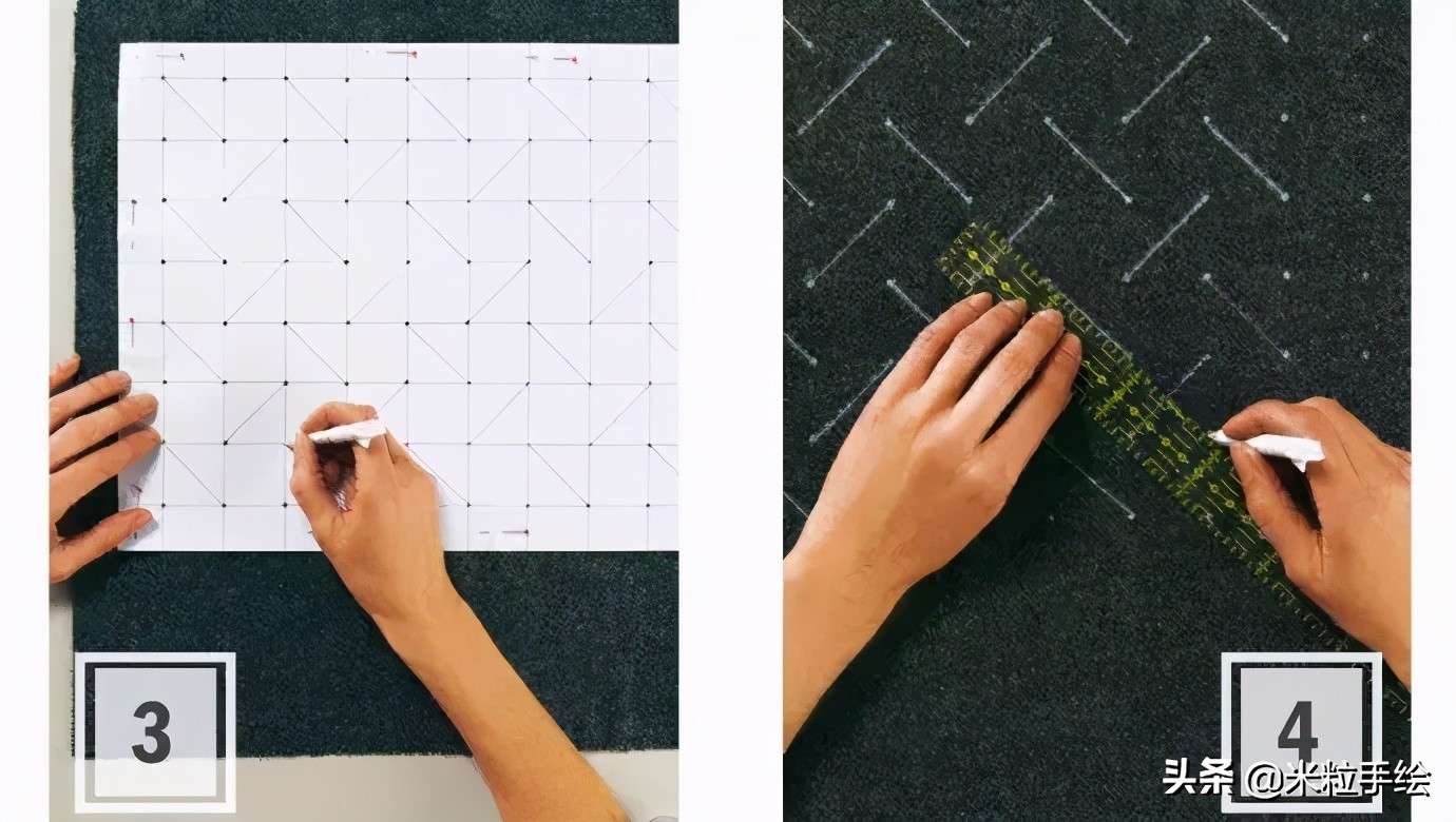 如何制作交叉条纹图案衣服,菱形格针织衣