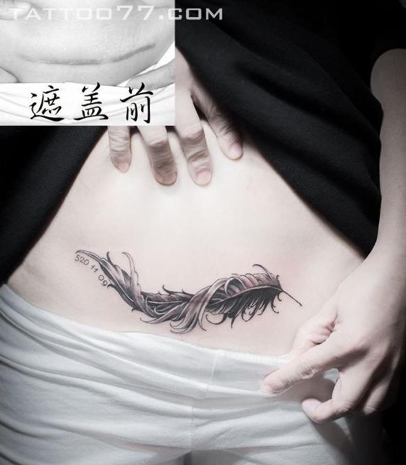 用纹身掩盖自己的伤疤,纹身是为了掩盖伤疤