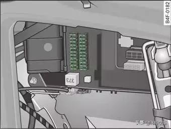 奥迪a3高位刹车灯保险丝位置,新款奥迪a3保险丝