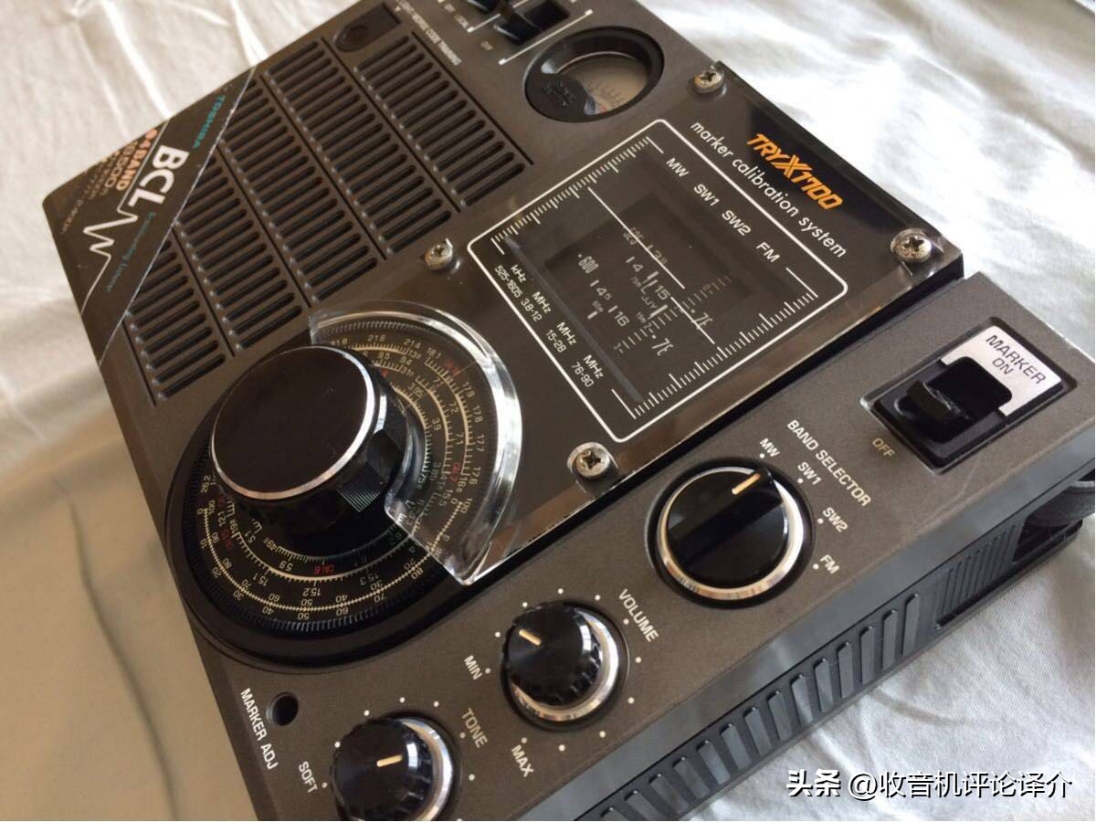 东芝TRY-X1700详情报告：能进行摩尔斯电码训练的收音机
