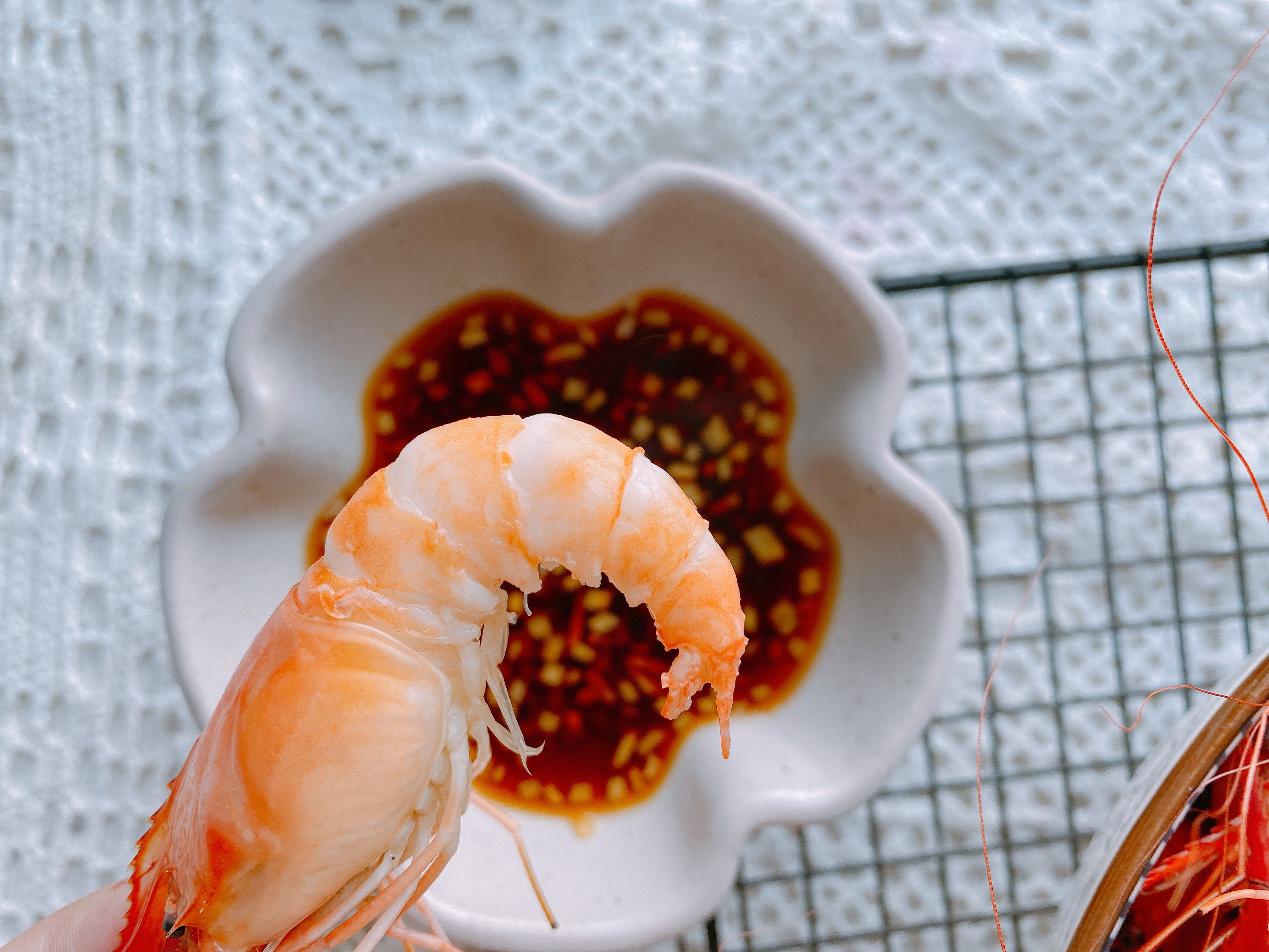 干货淡水虾怎么吃才好吃呢,大草虾怎样搞才干净美味