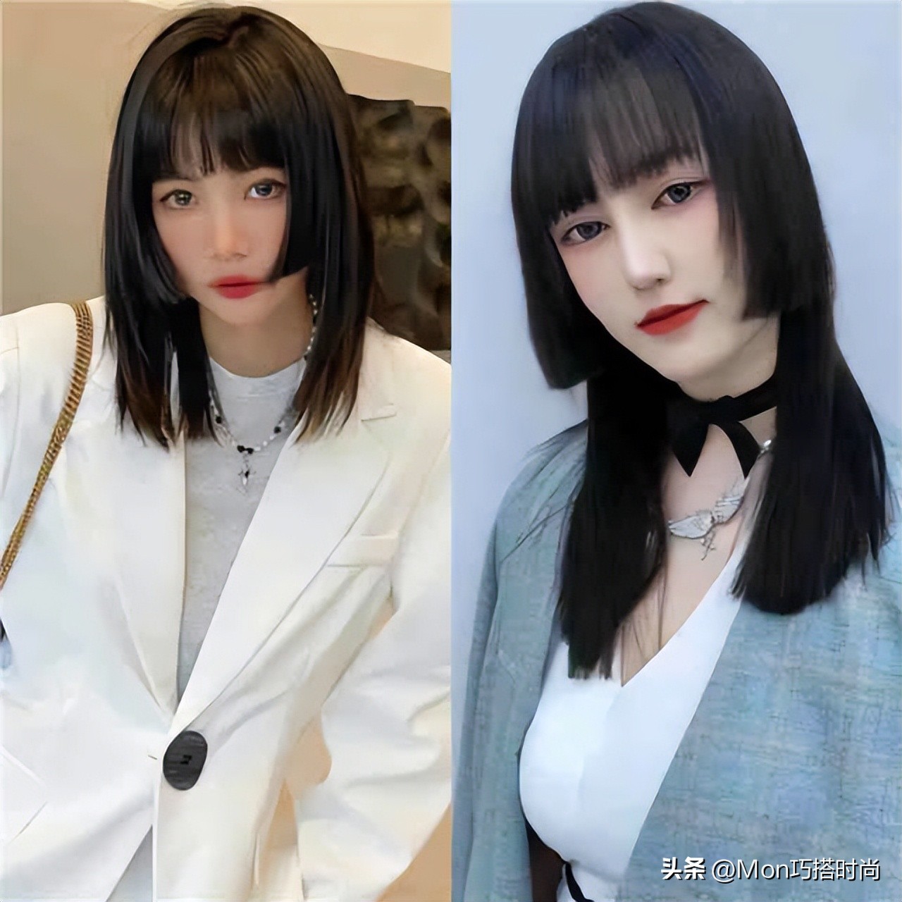 2022最洋气的减龄发型公主切,公主切暗黑造型真的太好看了