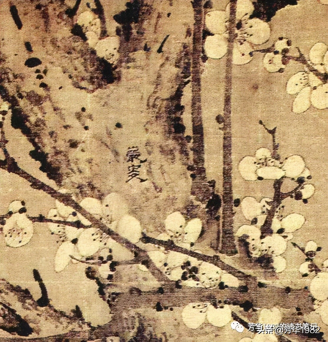 梅花图简介,历代名家梅花图