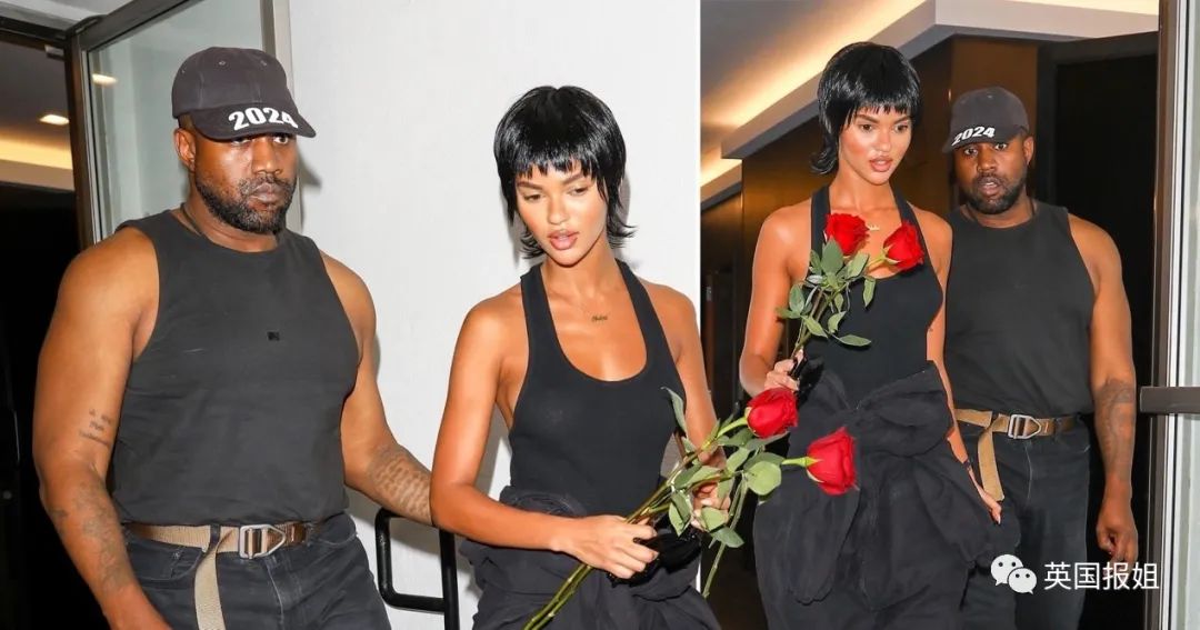 侃爷妻子黑色蚕蛹装,侃爷新妻子穿搭图片曝光图文