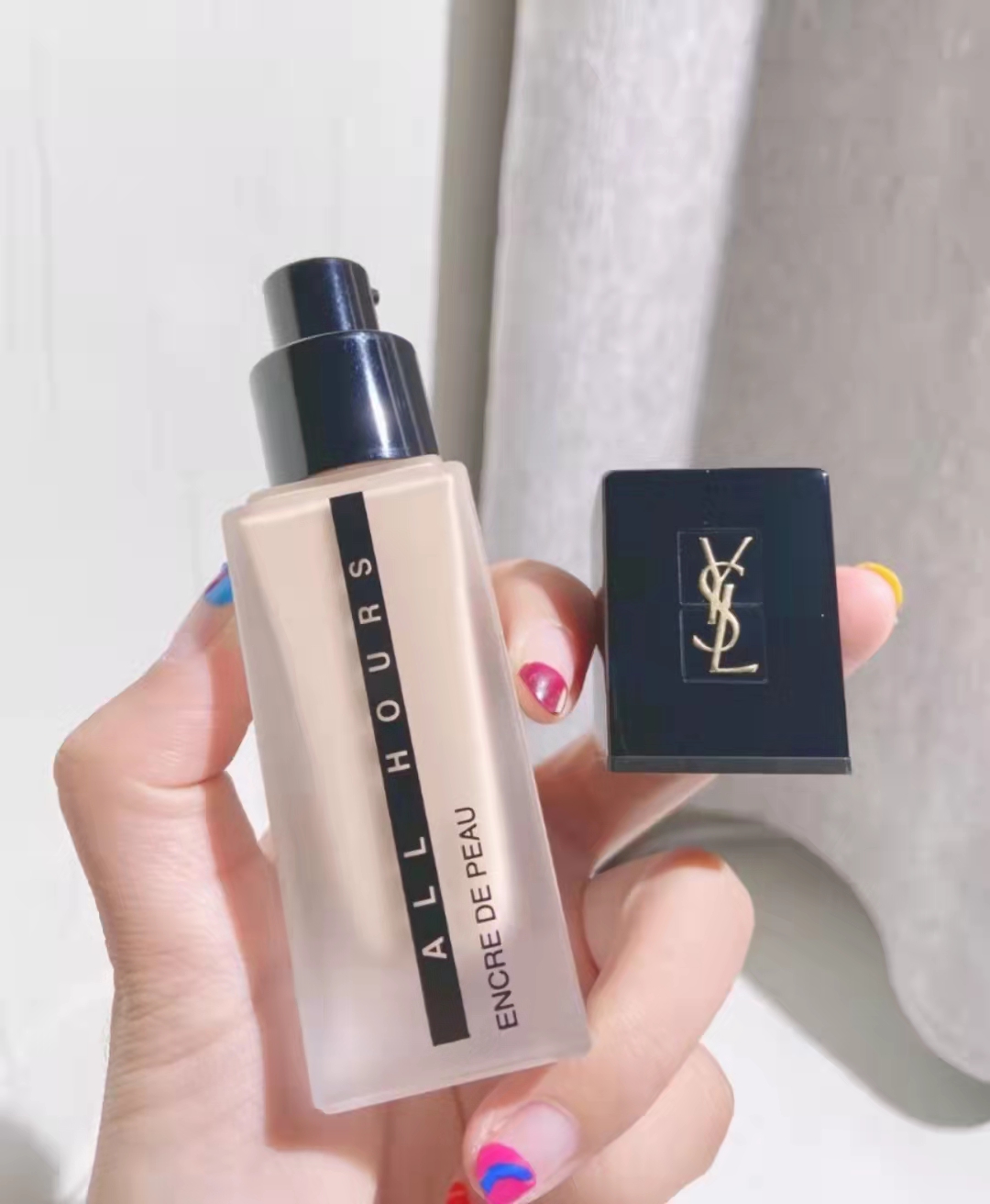 雅诗兰黛dw粉底1w1和ysl气垫b30,粉底液推荐混油皮持久遮瑕ysl