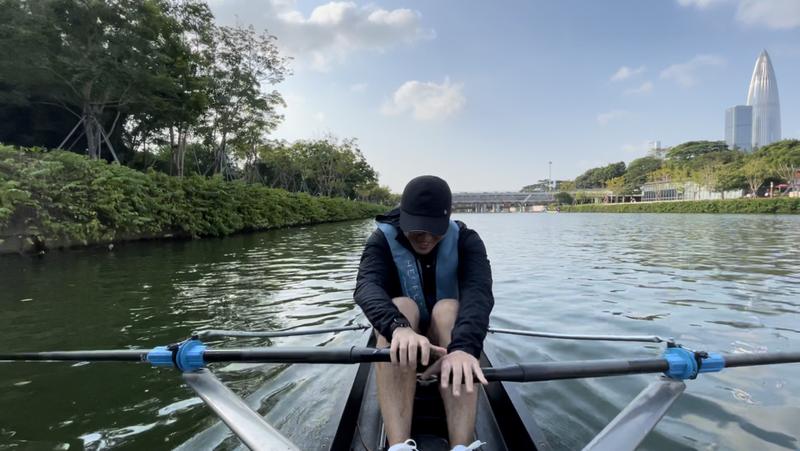 大沙河游泳视频,大沙河玩皮划艇