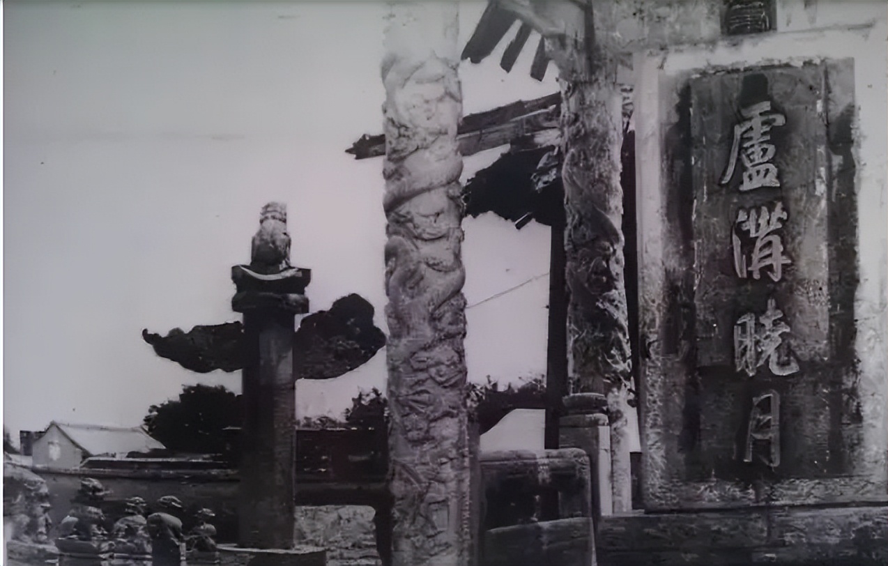 康熙年间卢沟桥,卢沟桥康熙碑亭图片