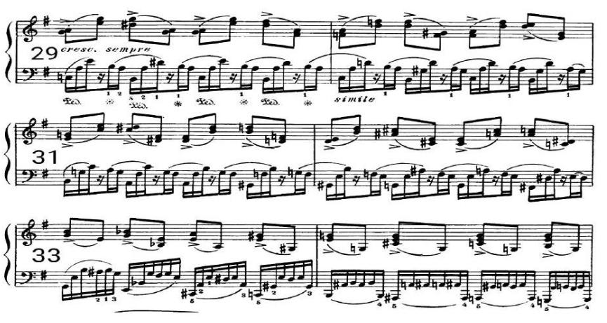 拉赫玛尼诺夫p39no.4教学,拉赫玛尼诺夫练习曲no.4