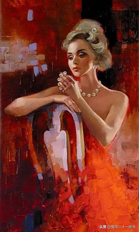 “人体艺术油画”精选:乌克兰18张,美国11张,中国20张,请欣赏