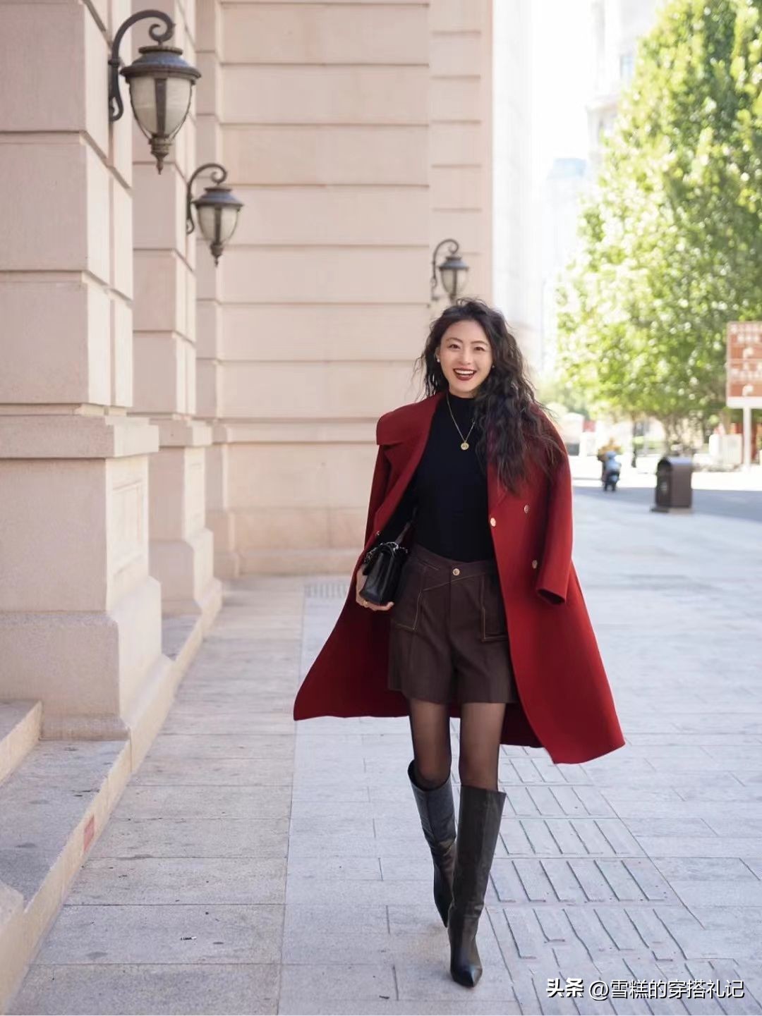 v口长靴显腿直吗,买靴子平口还是v口显腿直