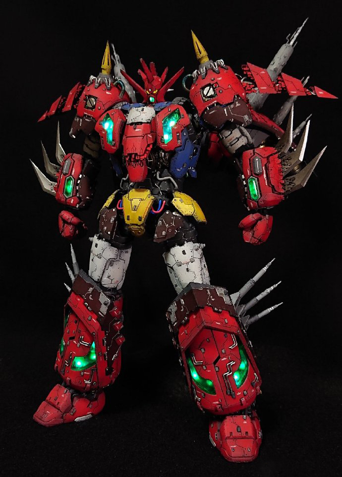 盖塔可动模型,真盖塔龙