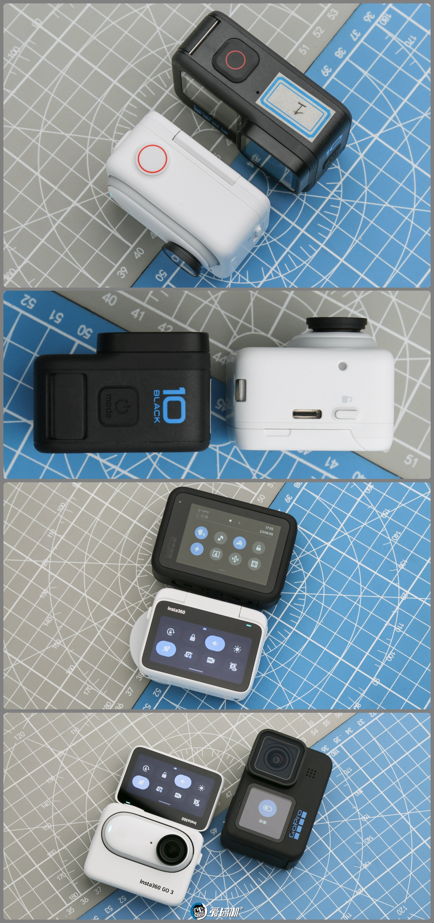 影石insta360go3测评,insta360影石x3全景相机对比gopromax