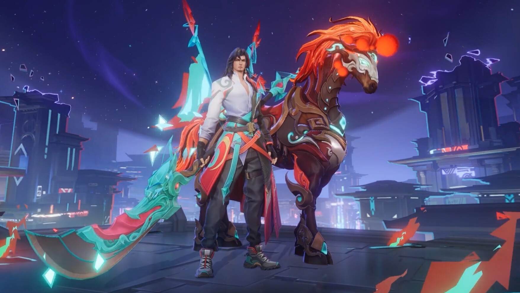 关羽新皮肤曝光特效,关羽新皮肤特效