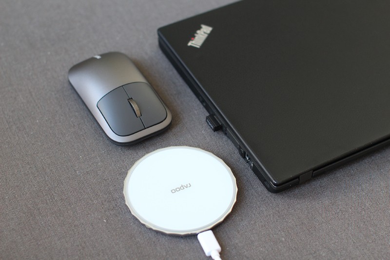 雷柏m700可充电无线鼠标,雷柏多模蓝牙鼠标怎么充电