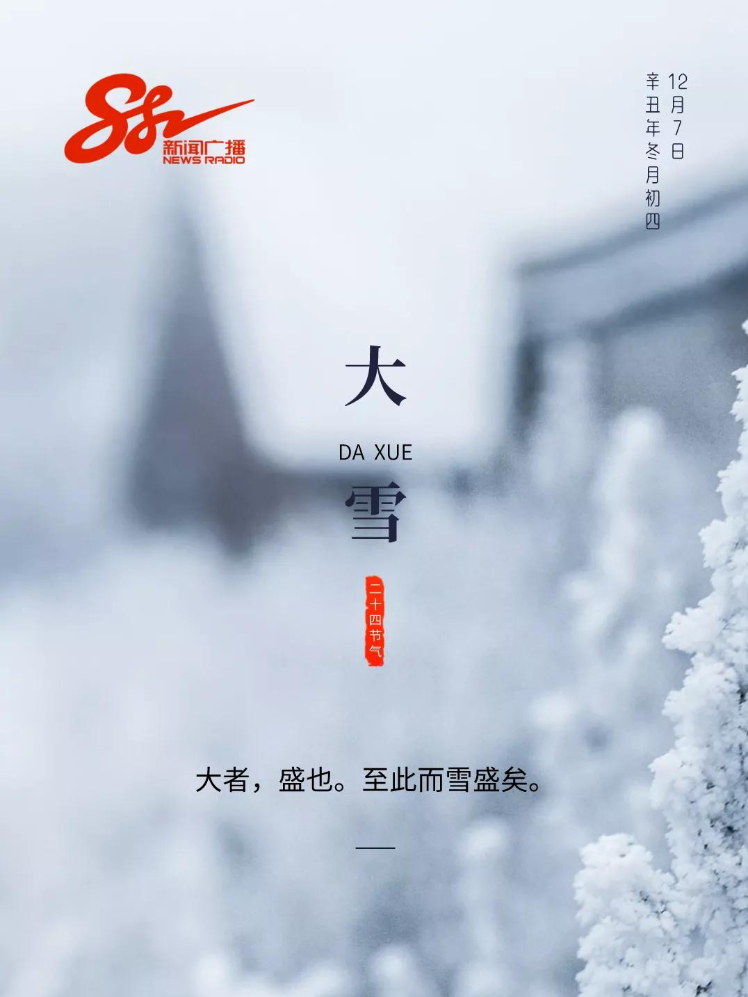大雪有预警吗今天天气,2023年大雪最高气温和最低气温