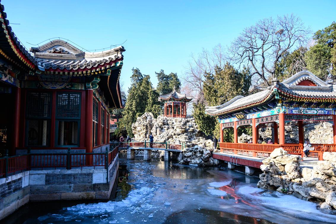 目前公认的燕京八景,历史上的燕京八景图片