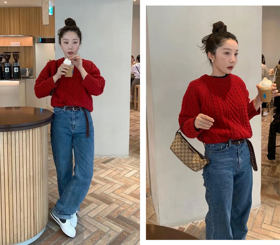 博主推荐的新年穿搭,冬日100套穿搭