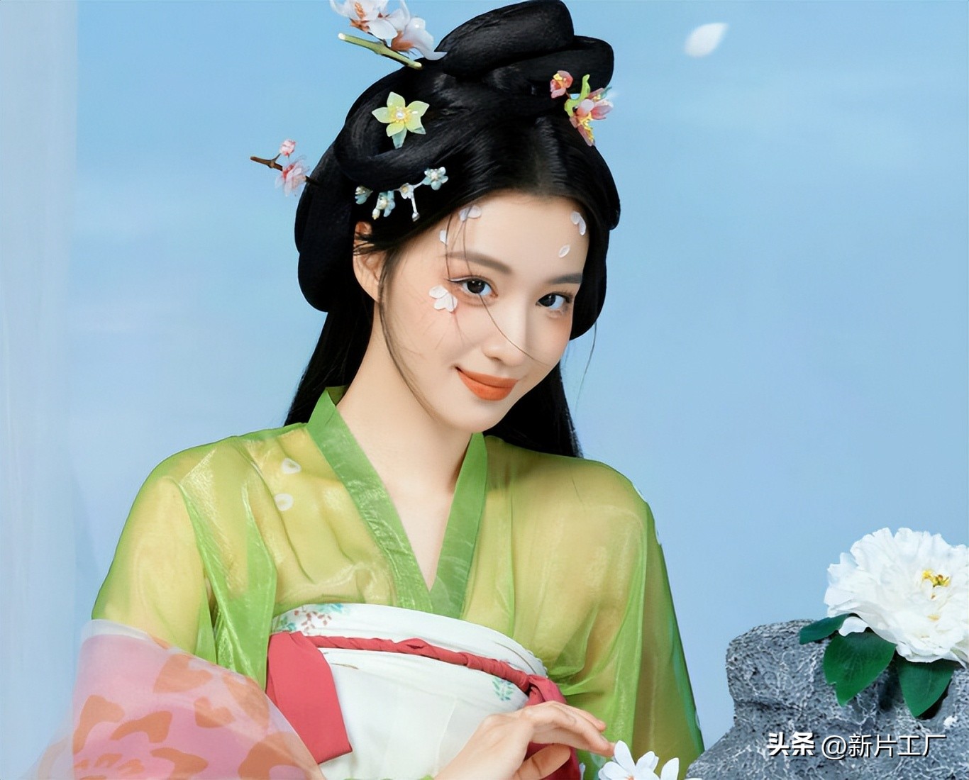 玉骨遥开播前的预热,玉骨遥央视