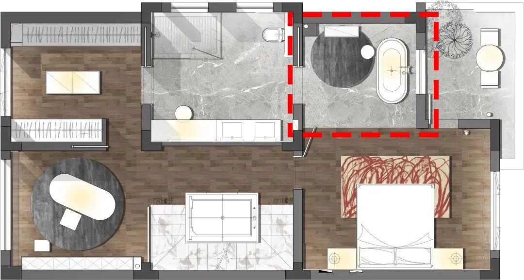 卫生间舒适布置图片,小卫生间怎么设计最好看实用