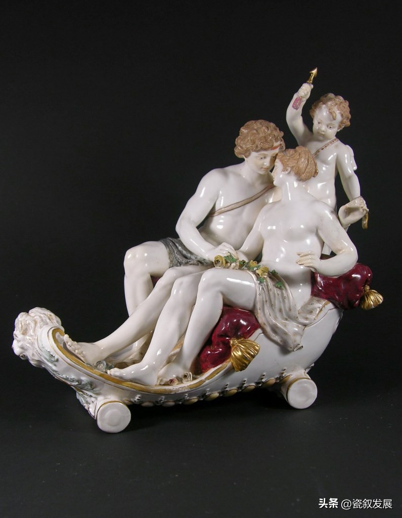 【精品推荐】欧洲瓷器始祖-德国梅森Meissen出品的大型瓷器雕塑