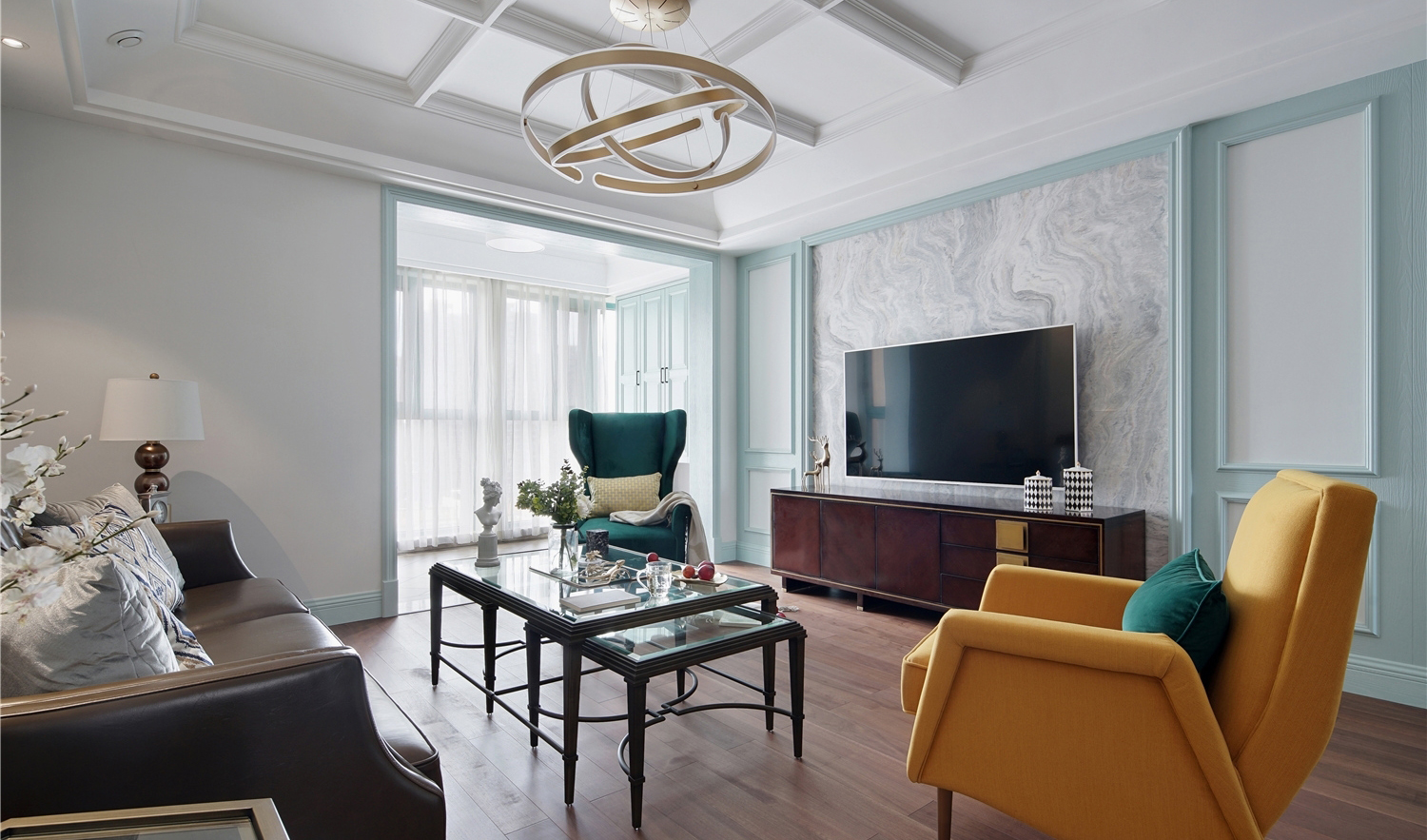 100款卧室背景墙装修效果图,最耐看的轻奢背景墙