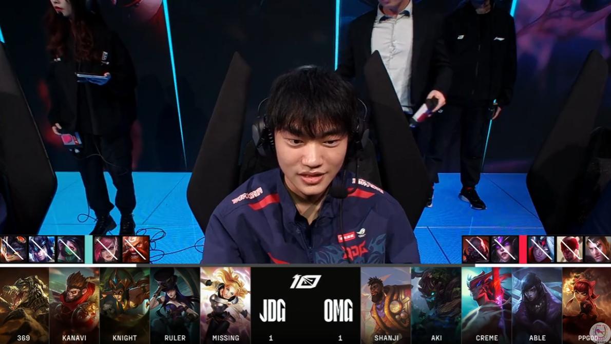 omg翻盘jdg,omg打败edg赛后数据