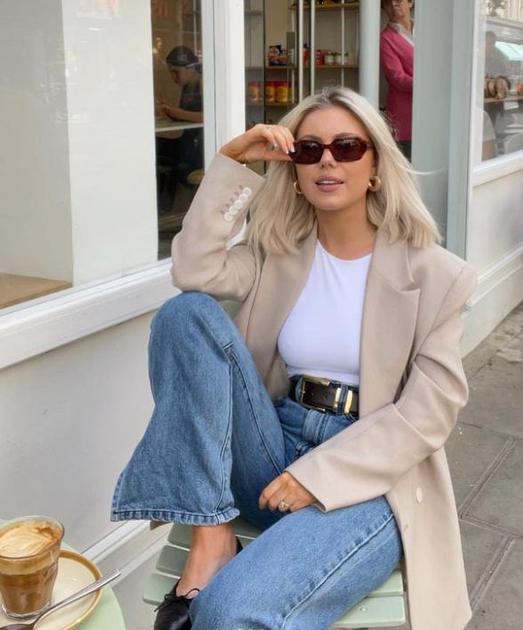 穿蓝色永不过时的高级感,意式轻奢风的高级感蓝色